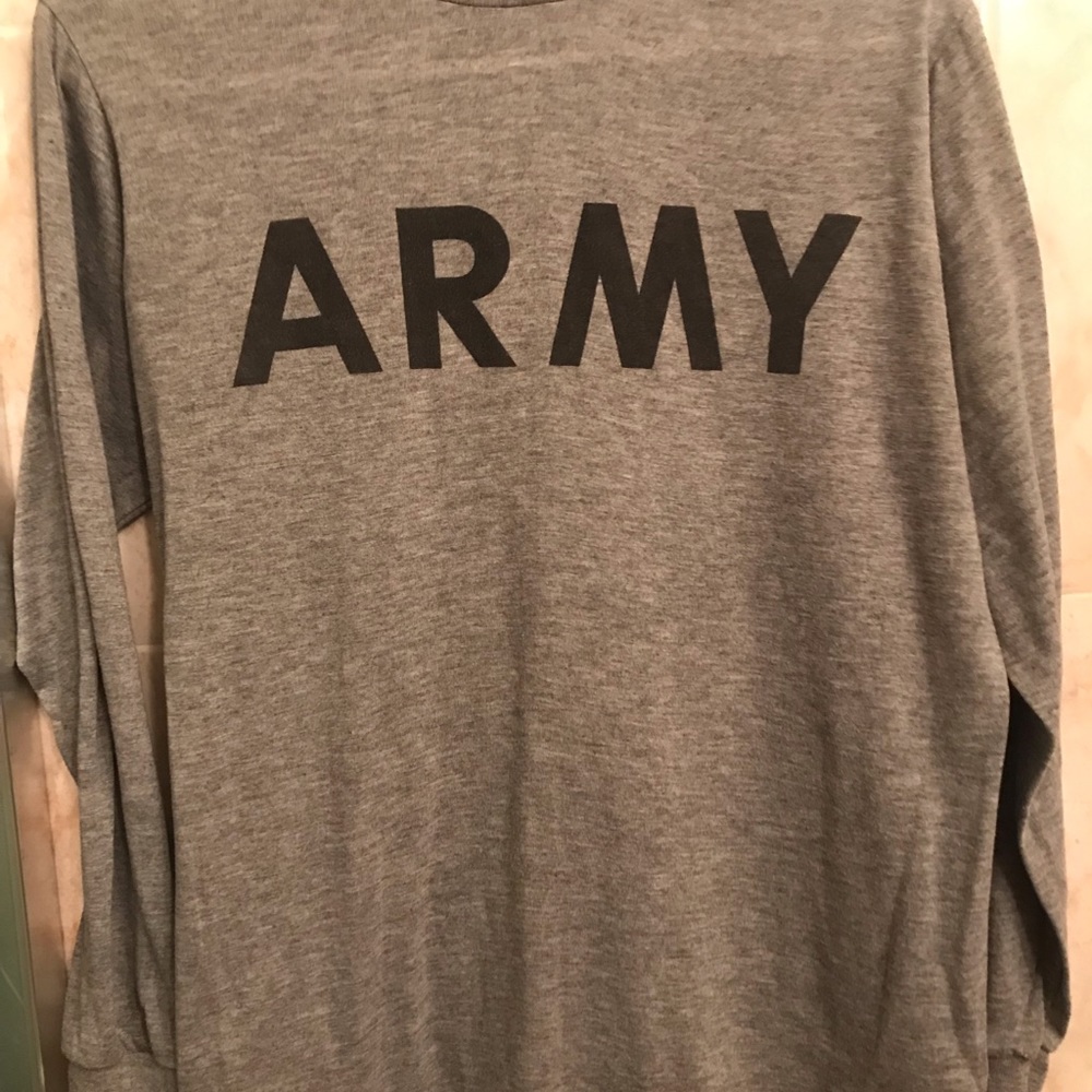 Long-Sleeve Army Tee